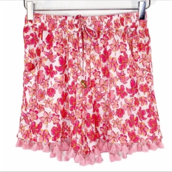 SIMPLY SOUTHERN Sarasota Tassel Shorts NEW - Picture 1 of 8